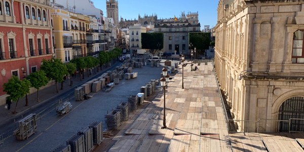 El Ayuntamiento ofrece 116 plazas diarias en sillas y palcos para personas con diversidad funcional para la Semana Santa 2019