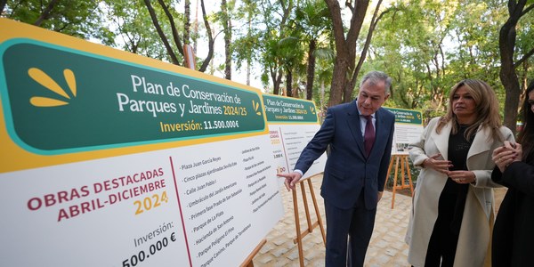 Balance de obras en parques y jardines de la ciudad