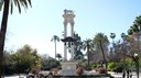 El Ayuntamiento devuelve el brillo original al monumento de Cristóbal Colón de los Jardines de Murillo