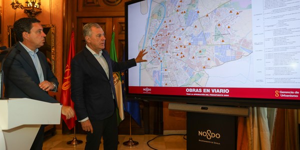 El Ayuntamiento pone en marcha 60 nuevas obras mejorarán Sevilla durante el verano