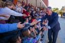 El alcalde inaugura las obras del CEIP Ángel Ganivet, enmarcadas en un ambicioso plan de renovación de los colegios de Sevilla