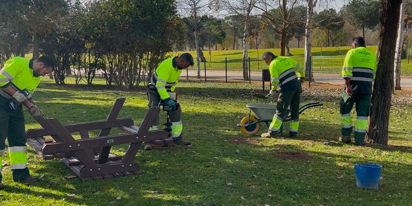 El Gobierno de Sanz impulsa la renovación del Parque Vega de Triana con más de 100 nuevos árboles y un área canina de 9500 m²