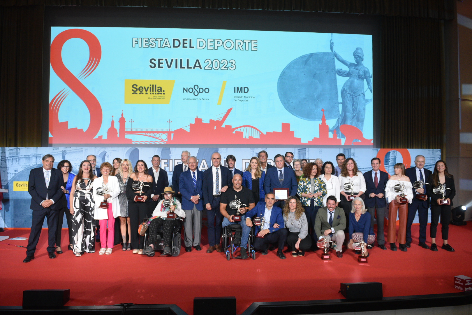 Seville City Council Holds XXXVI Sports Festival to Honor Outstanding Athletes and Entities of 2023