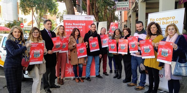 Puesta en marcha de la campaña #yocomproenmibarrio para incentivar el consumo en el comercio de proximidad estas Navidades