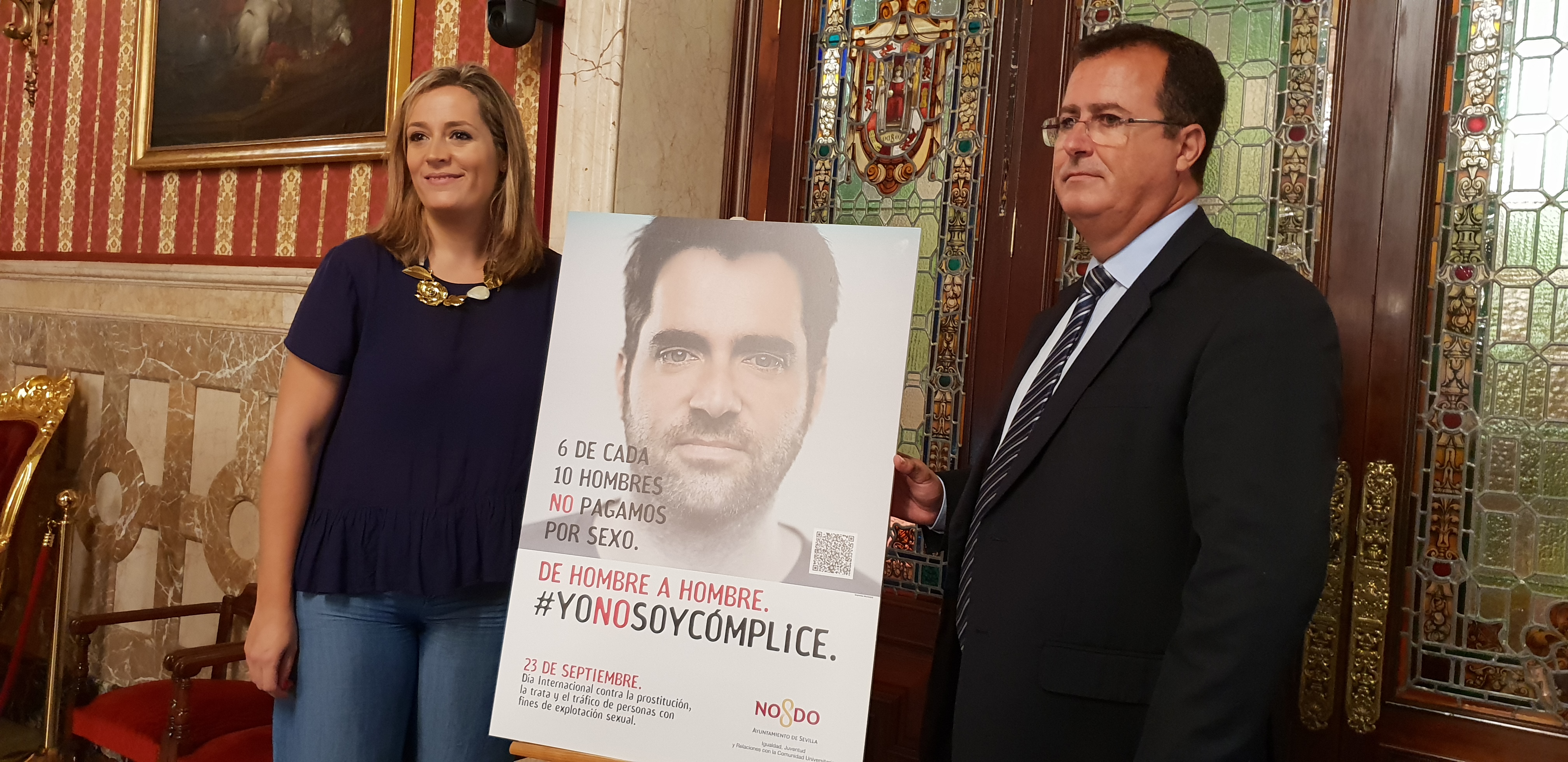 Yonosoycómplice - Campaña con motivo del 23S, Día Internacional contra la  Prostitución, la Trata y el Tráfico de Personas con Fines de Explotación  Sexual — Ayuntamiento de Sevilla