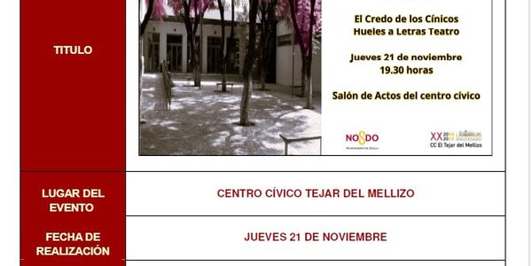 Teatro  "El Credo de los Cínicos"