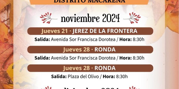 Viajes de OTOÑO 2024