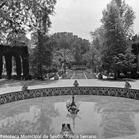 6. Fuente de las Ranas. 1910-1920 ca.  ©ICAS-SAHP, Fototeca Municipal de Sevilla, fondo Serrano