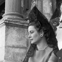 La princesa de Mónaco, Grace Kelly en la Real Maestranza. 1966 ©ICAS-SAHP, Fototeca Municipal de Sevilla, fondo Cubiles