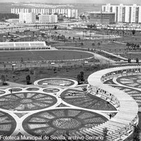 Parque de los Príncipes. 1973 ©ICAS-SAHP, Fototeca Municipal de Sevilla, archivo Serrano