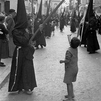 Plaza de San Lorenzo. Hermandad del Buen Fin. 1949  ©ICAS-SAHP, Fototeca Municipal de Sevilla, fondo Serrano 