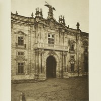 Fachada principal de la Fábrica de Tabacos, hoy sede del Rectorado de la Universidad de Sevilla. 1929 ©ICAS-SAHP, Fototeca Municipal de Sevilla. Álbum Dücker