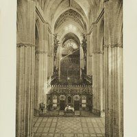 Catedral de Sevilla. Trascoro en la nave central. 1929 ©ICAS-SAHP, Fototeca Municipal de Sevilla. Álbum Dücker